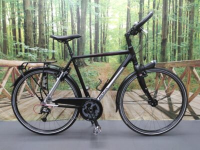 Koga Roadrunner Heren Solid Black/brush Polish 57cm