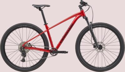 Cannondale Trail 2 Heren Metallic Red Lg Div. Maten 2025