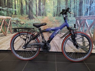 Alpina Yabber 22 Jongens Blauw Matt 22" 2025