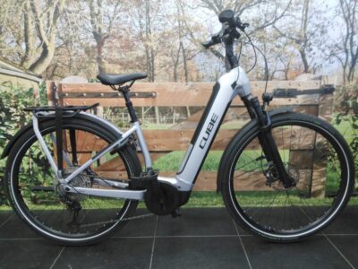 Cube Kathmandu Hybrid Slx Dames Monotube Polarsilver/black Eexs 46cm Eexs 2025