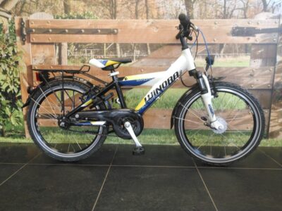 Winora Bandito Y 20 3g Imotion Jongens Zwart/wit/cyaan 31cm